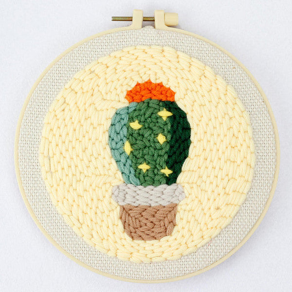 Punch Needle Kit - Little Cactus