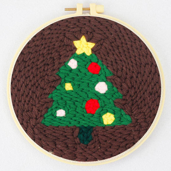 Punch Needle Kit - Christmas Tree