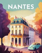 Load image into Gallery viewer, Diamond Painting - Travel Poster Nantes