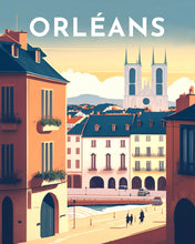 Load image into Gallery viewer, Diamond Painting - Travel Poster Orleans