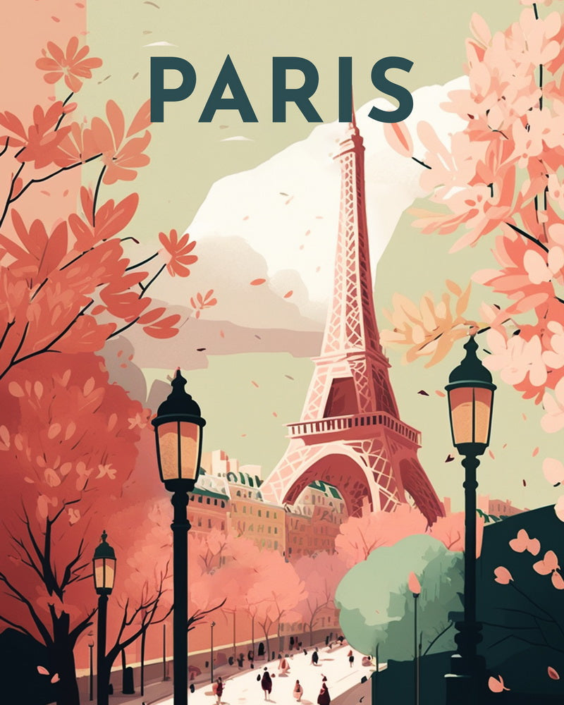 Diamond Painting - Travel Poster Paris 2