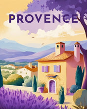 Load image into Gallery viewer, Diamond Painting - Travel Poster Provence