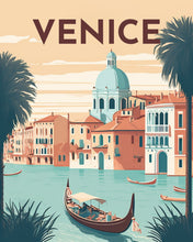 Load image into Gallery viewer, Diamond Painting - Travel Poster Venice