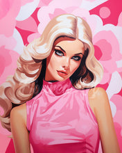 Load image into Gallery viewer, Diamond Painting - Blonde Diva in Pink