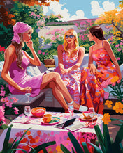 Load image into Gallery viewer, Diamond Painting - Garden Gossip Girls