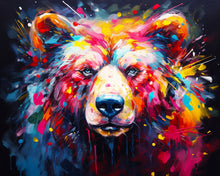 Load image into Gallery viewer, Diamond Painting - Colorful Abstract Bear