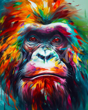 Load image into Gallery viewer, Diamond Painting - Colorful Abstract Orangutan