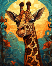 Load image into Gallery viewer, Diamond Painting - Giraffe Art Deco