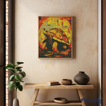 Load image into Gallery viewer, Diamond Painting - Tortoise Art Deco