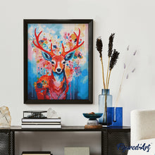 Load image into Gallery viewer, Diamond Painting - Colorful Deer in Bloom