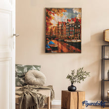 Load image into Gallery viewer, Diamond Painting - Sunshine in Amsterdam