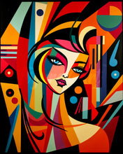 Load image into Gallery viewer, Diamond Painting - Picasso Style Abstract Woman