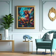 Load image into Gallery viewer, Diamond Painting - Fairy and Butterflies