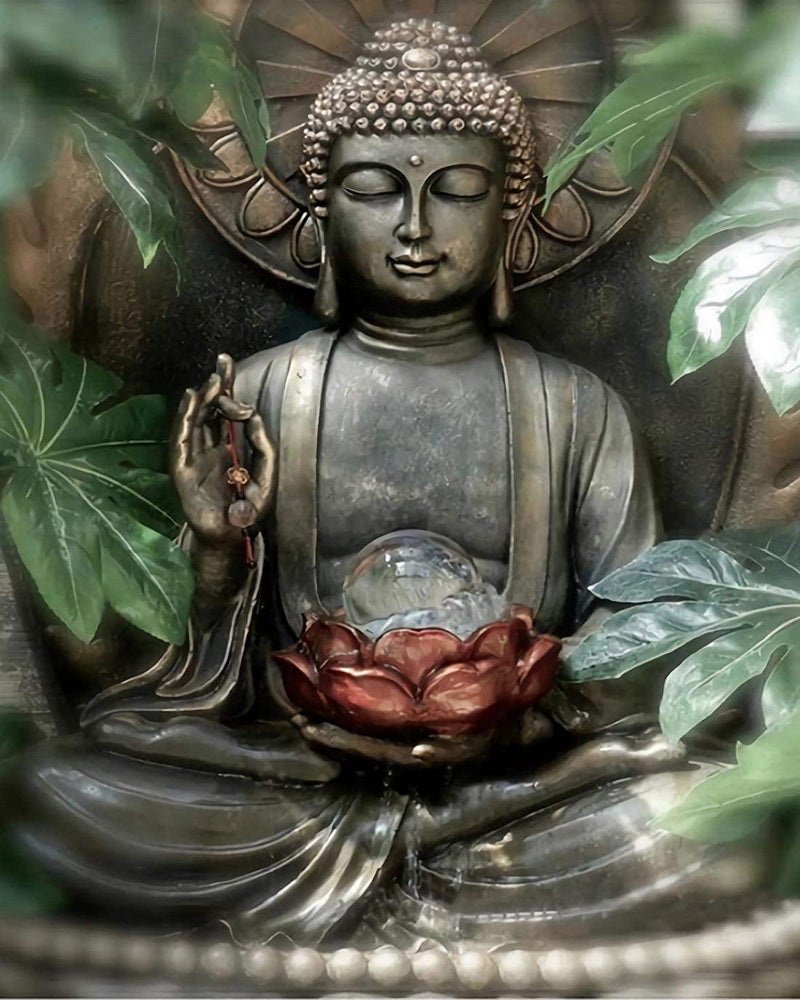 Diamond Painting - Buddha statue in peace