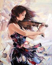 Load image into Gallery viewer, Diamond Painting - Violinist