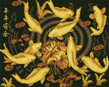 Load image into Gallery viewer, Diamond Painting - Golden Koi carp