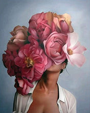 Load image into Gallery viewer, Diamond Painting - Flower Woman
