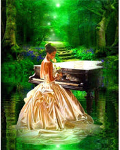 Load image into Gallery viewer, Diamond Painting - Piano Lesson