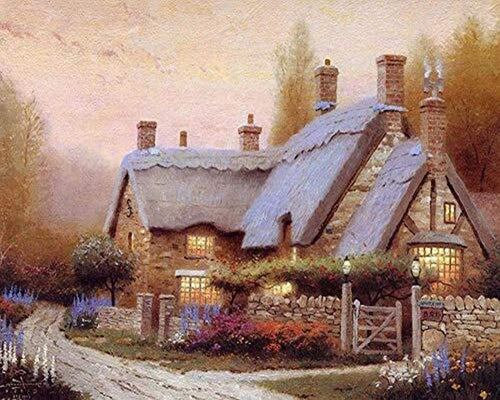 Diamond Painting - Quiet country house