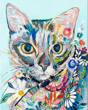 Load image into Gallery viewer, Diamond Painting - Colorful Cat