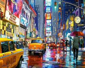 Diamond Painting - Times Square at Night
