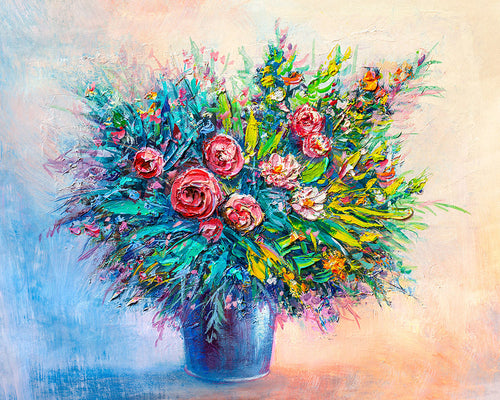 Diamond Painting - Colorful Bouquet