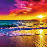 Diamond Painting - Sunset at the Beach