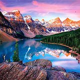 Diamond Painting - Reflections on the mountain Lake