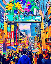 Load image into Gallery viewer, Paint by numbers | Tokyo Harajuku | advanced new arrivals landscapes cities | Figured&#39;Art