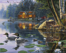 Load image into Gallery viewer, Paint by numbers Chalet Life Figured&#39;Art new arrivals, advanced, animals, birds, ducks