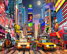 Load image into Gallery viewer, Paint by numbers | Night in Timesquare | advanced new arrivals landscapes cities | Figured&#39;Art