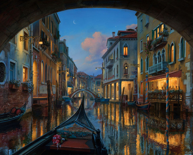 Paint by numbers | Visit of the Venice Canal | ships and boats intermediate new arrivals landscapes cities | Figured'Art