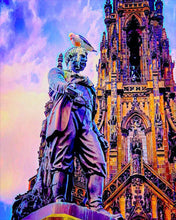 Load image into Gallery viewer, Diamond Painting - Statue in Edinburgh