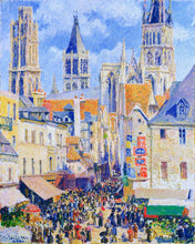 Load image into Gallery viewer, Diamond Painting - Rue de l&#39;Epicerie, Rouen - Camille Pissarro