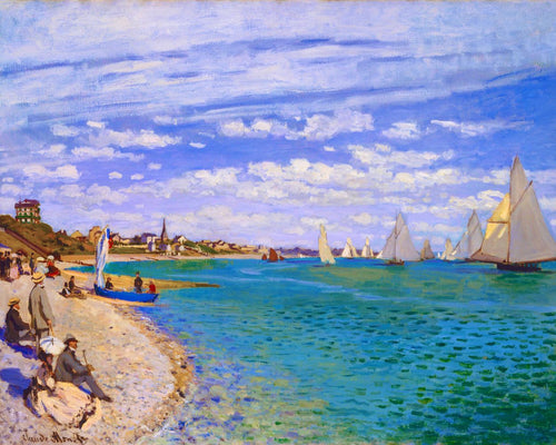 Diamond Painting - Regattas at Sainte Addresse - Monet