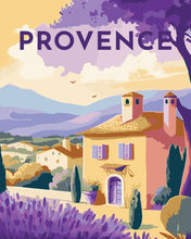 Load image into Gallery viewer, Paint by Numbers - Travel Poster Provence