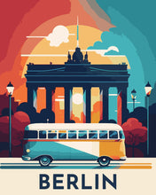 Load image into Gallery viewer, Paint by Numbers - Travel Poster Berlin