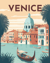 Load image into Gallery viewer, Paint by Numbers - Travel Poster Venice