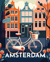 Load image into Gallery viewer, Paint by Numbers - Travel Poster Amsterdam