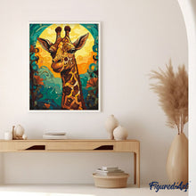 Load image into Gallery viewer, Giraffe Art Deco