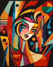 Load image into Gallery viewer, Paint by numbers kit Picasso Style Abstract Woman Figured&#39;Art