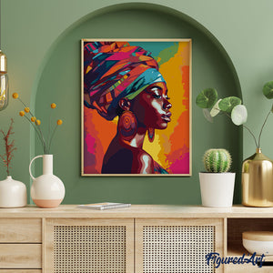 Vivid African Lady