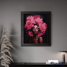 Load image into Gallery viewer, Peonies Hair Lady