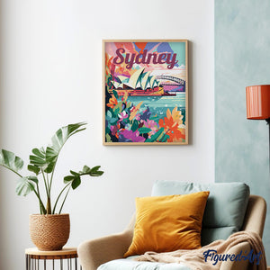 Travel Poster Sydney
