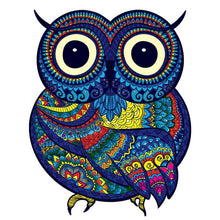 Load image into Gallery viewer, Wooden Puzzle - Cute Owl