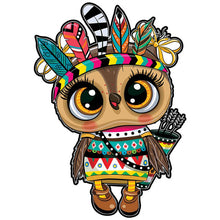 Load image into Gallery viewer, Wooden Puzzle - Adorable Owl