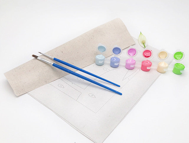 Paint by numbers | Children Painting kit Giraffe Drawing | kids easy | Figured'Art