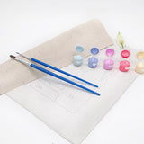 Paint by numbers | Children Painting kit Giraffe Drawing | kids easy | Figured'Art