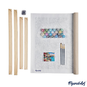 Paint by Numbers Kit (Field and Flower) - Cate Paper Co