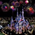 Scratch Painting - Dream Castle